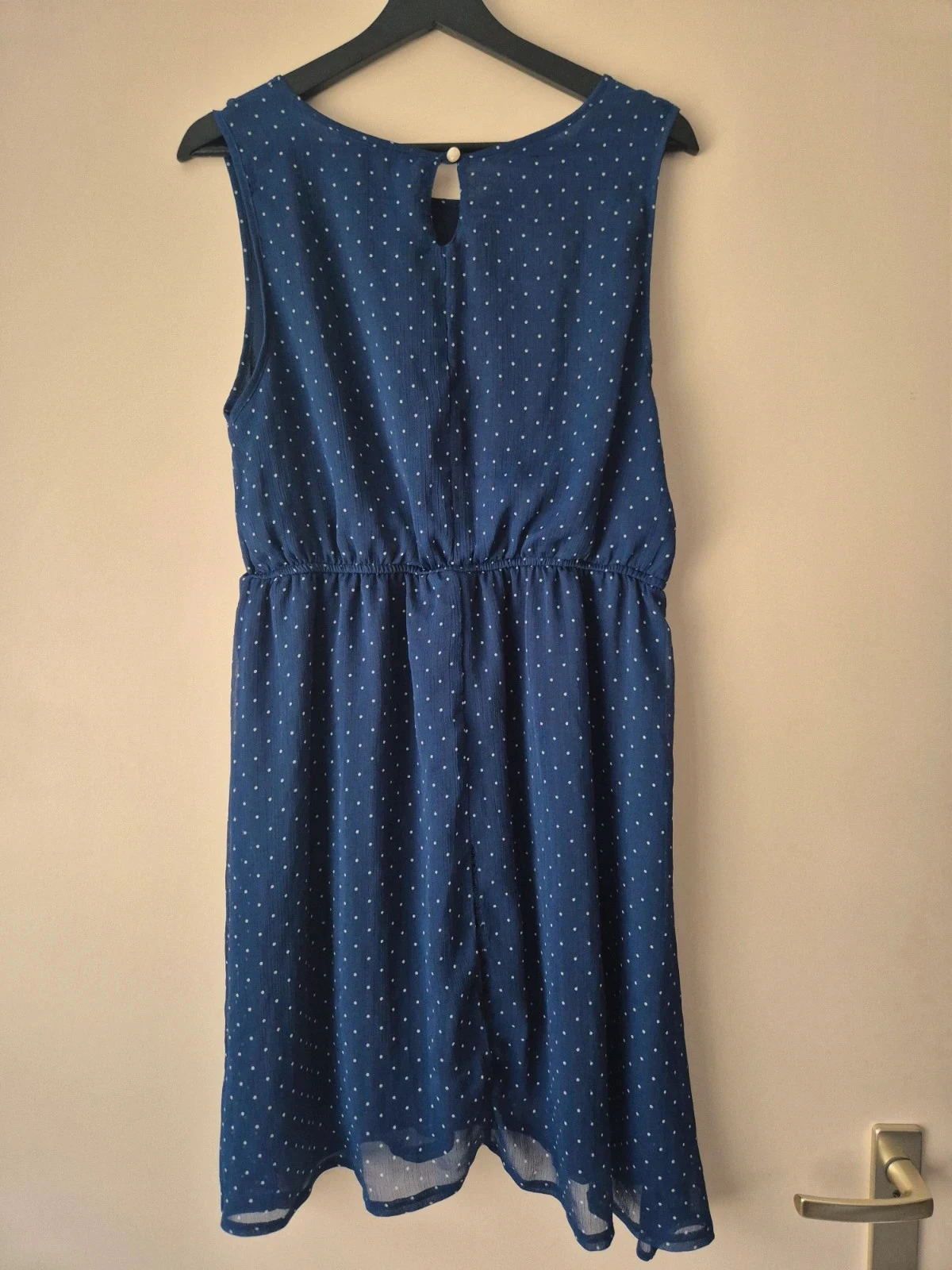Donkerblauwe zomerjurk HEMA - maat XL – photo 3